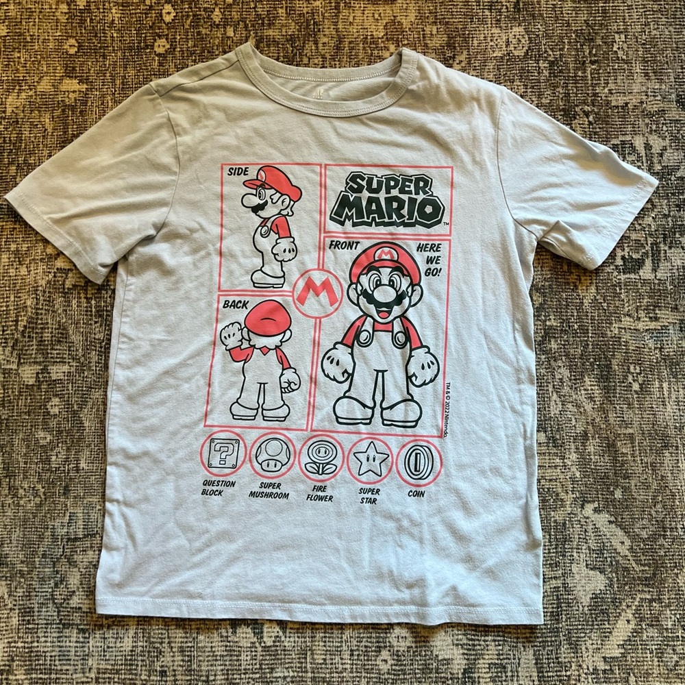 GAP Nintendo Super Mario Bros. graphic T-Shirt Large